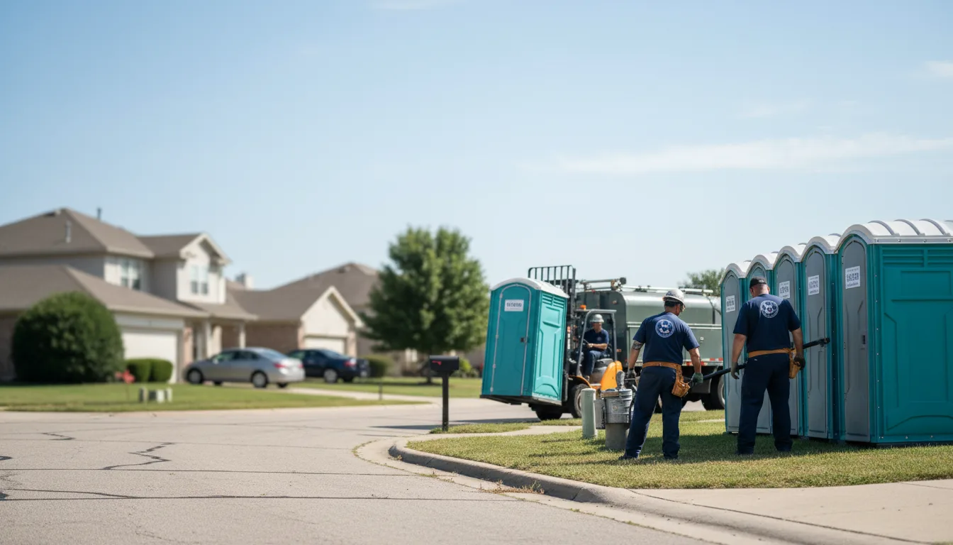 Porta Potty Rental in Farmville, NC near me